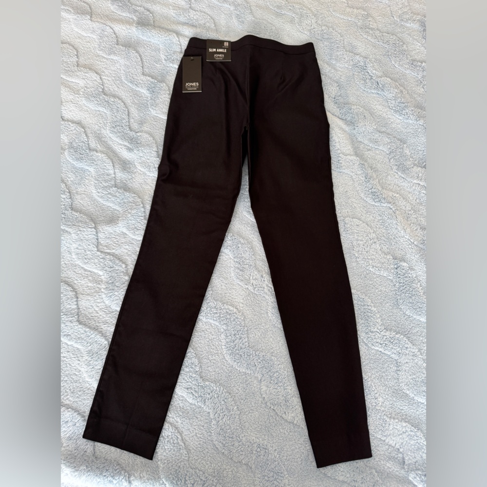 NWT Jones New York Women's Black Slim Ankle Pull On Pants Size XS 29 Inseam - Picture 3 of 16
